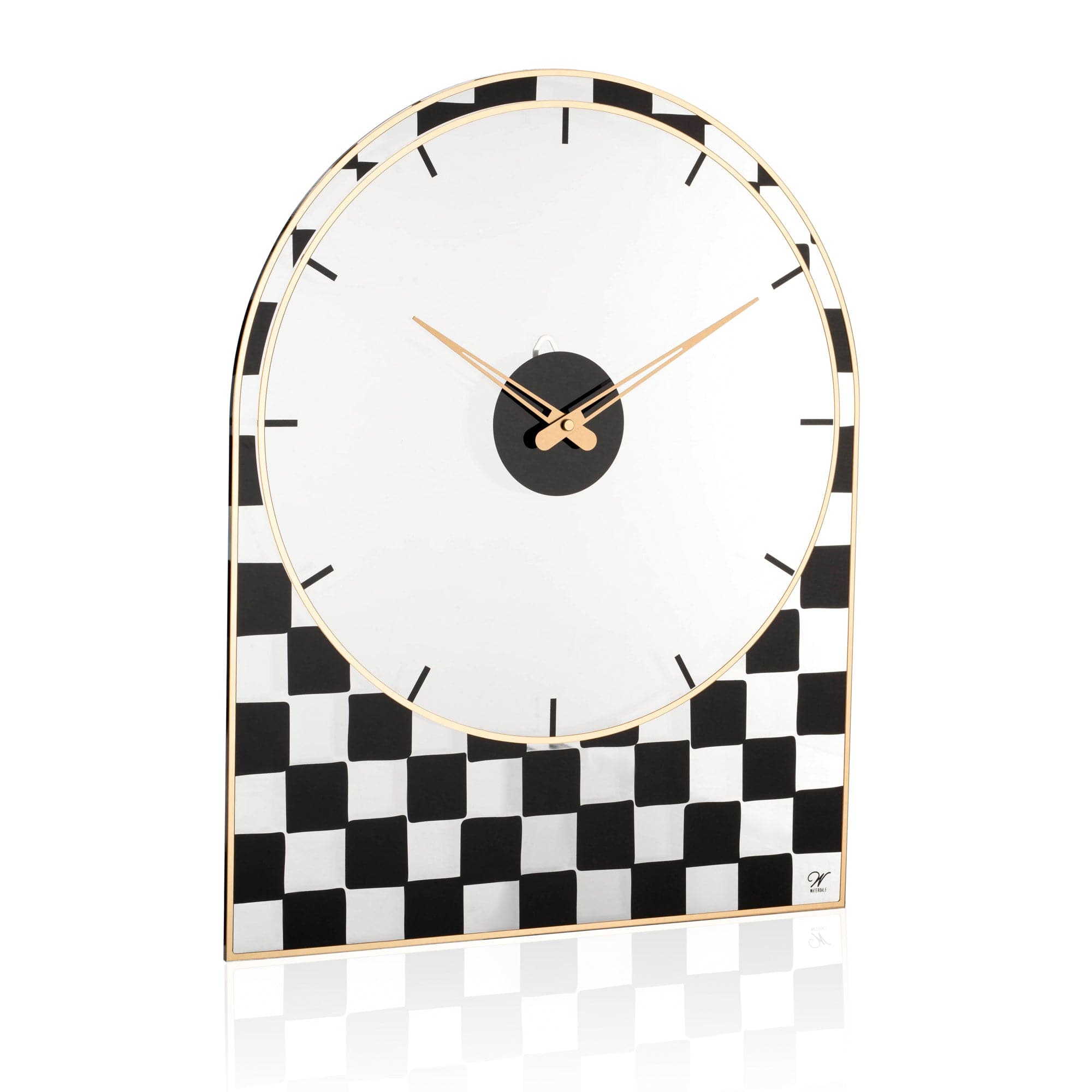 Onyx Collection Lucite Clock - Waterdale Collection