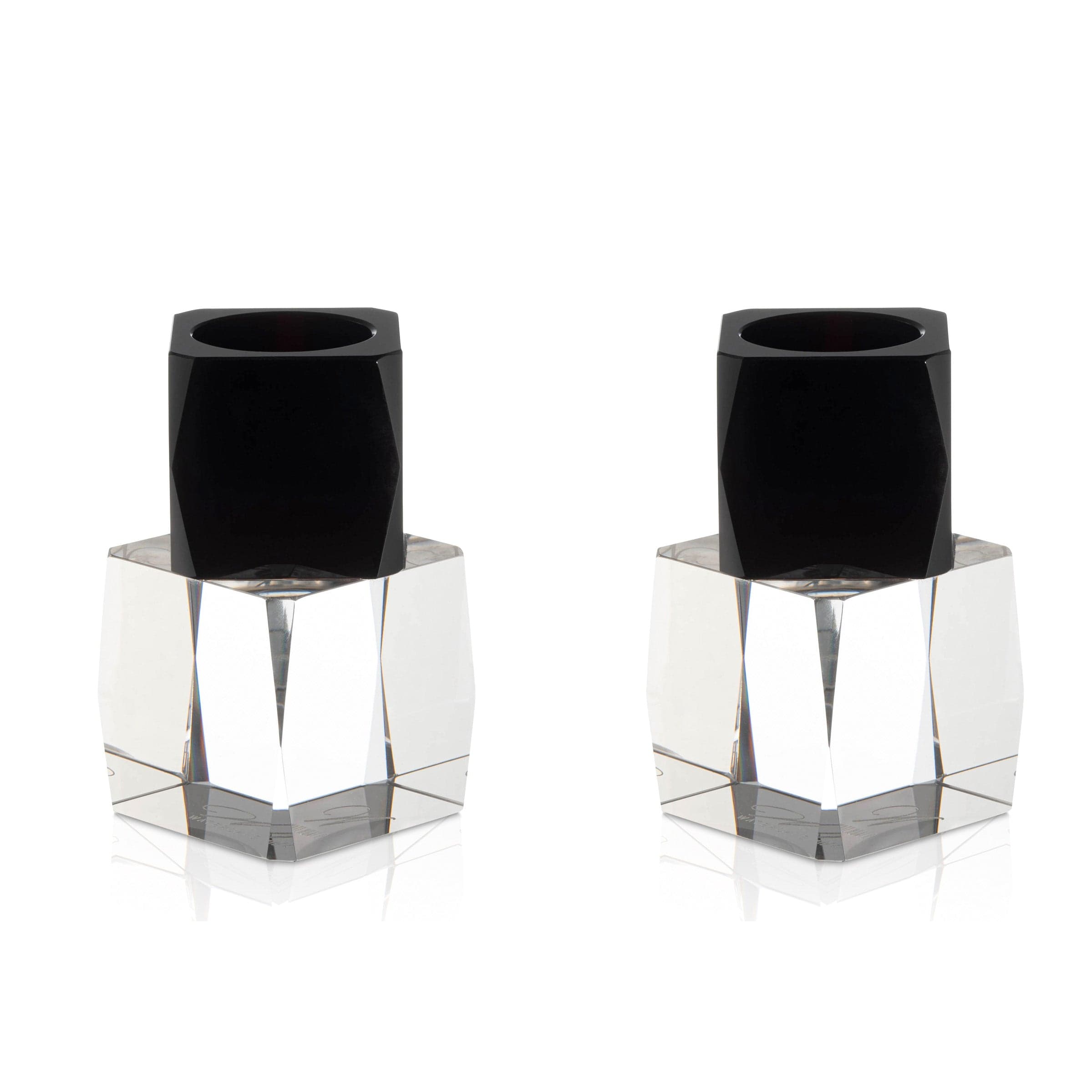 Crystal Cube Tealight Holders - Waterdale Collection