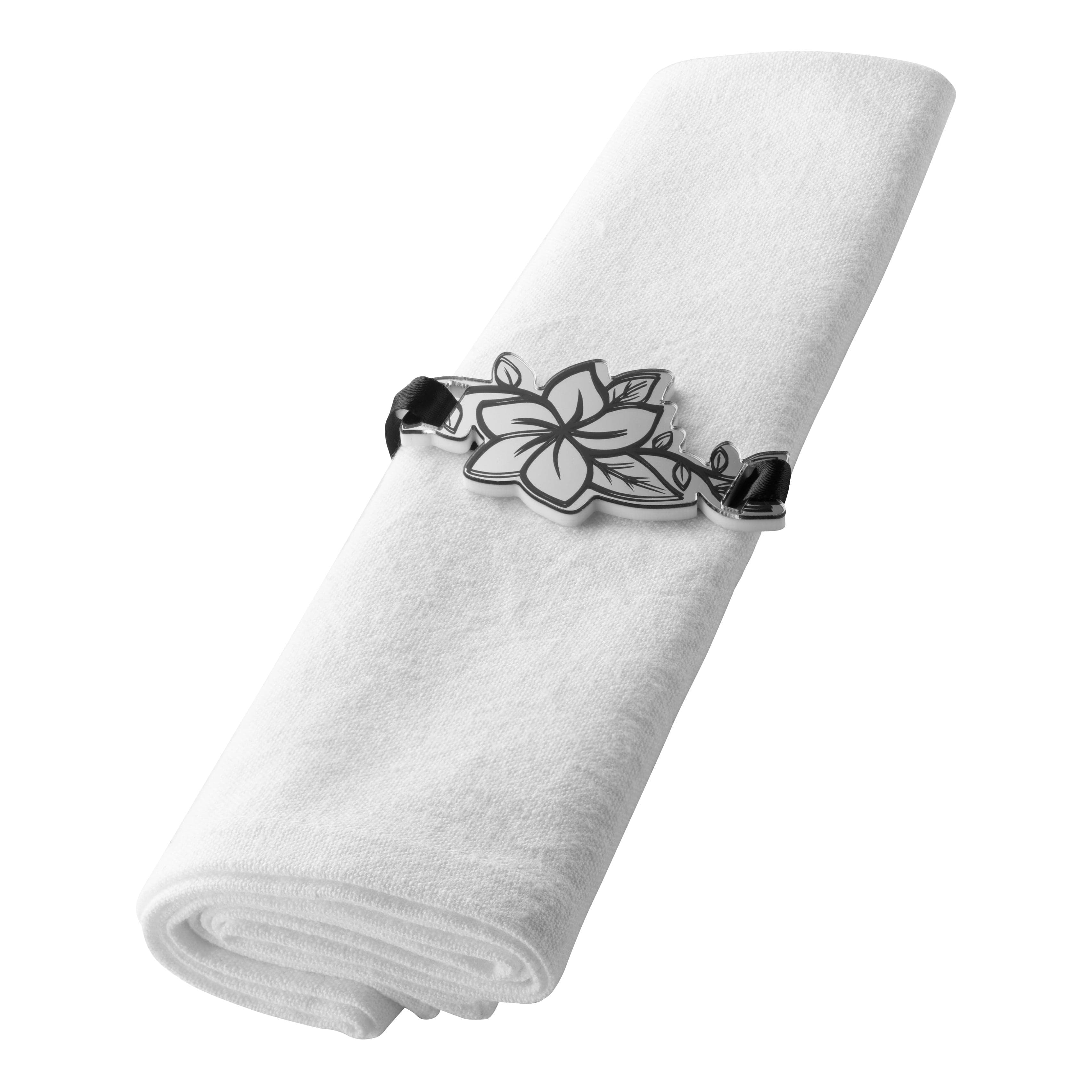 Floral Napkin Wraps - Waterdale Collection