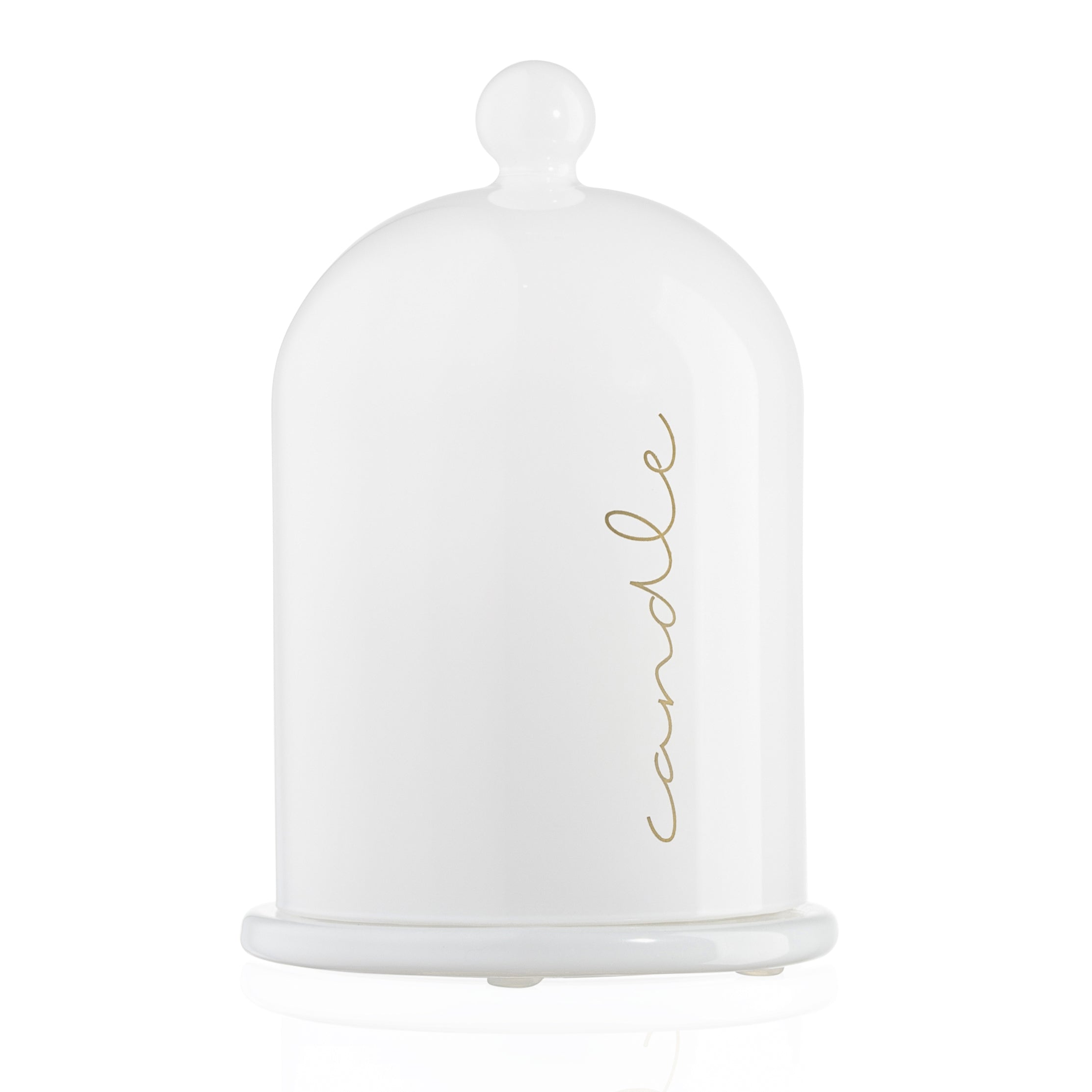 Glass Cloche Havdalah Candle - Waterdale Collection