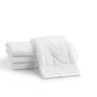 Initial Embossed Finger Towel - Waterdale Collection