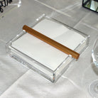 MetaLucite Dowel Napkin Holder - Waterdale Collection