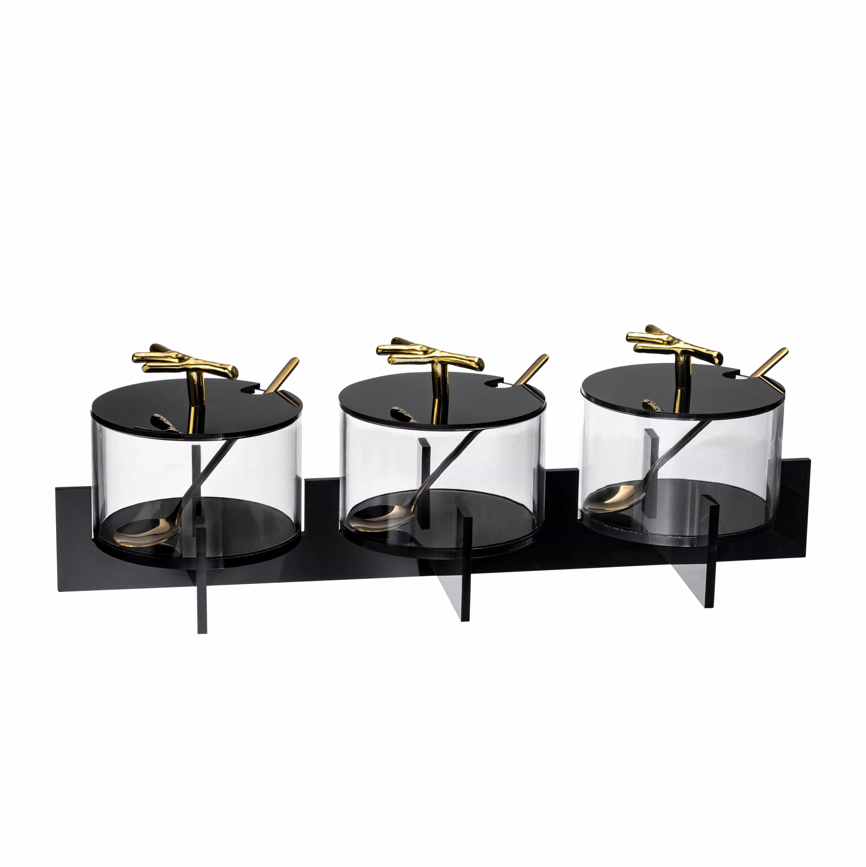 MetaLucite Twig Dip Bowl Set - Waterdale Collection