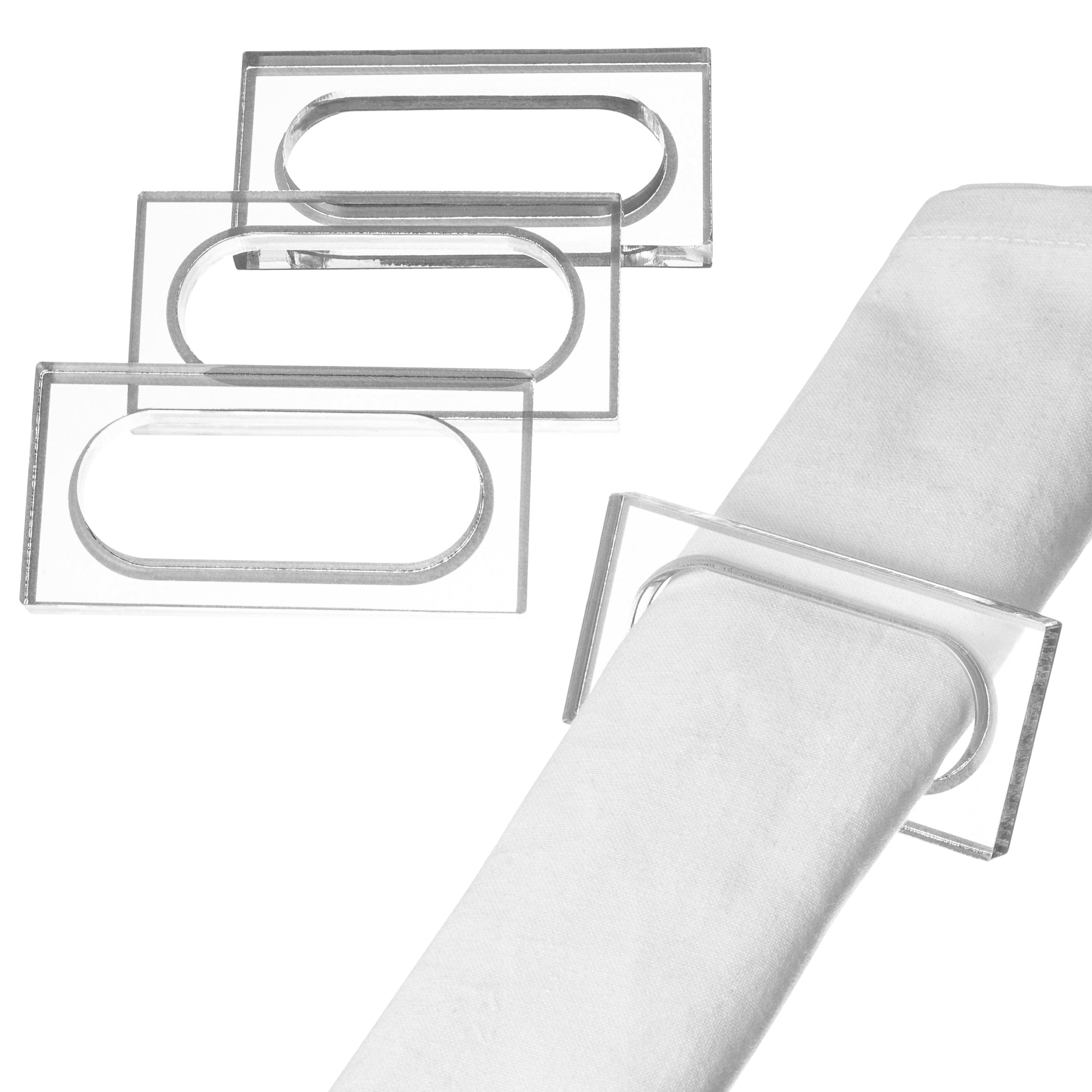 Rectangle Napkin Rings - Waterdale Collection